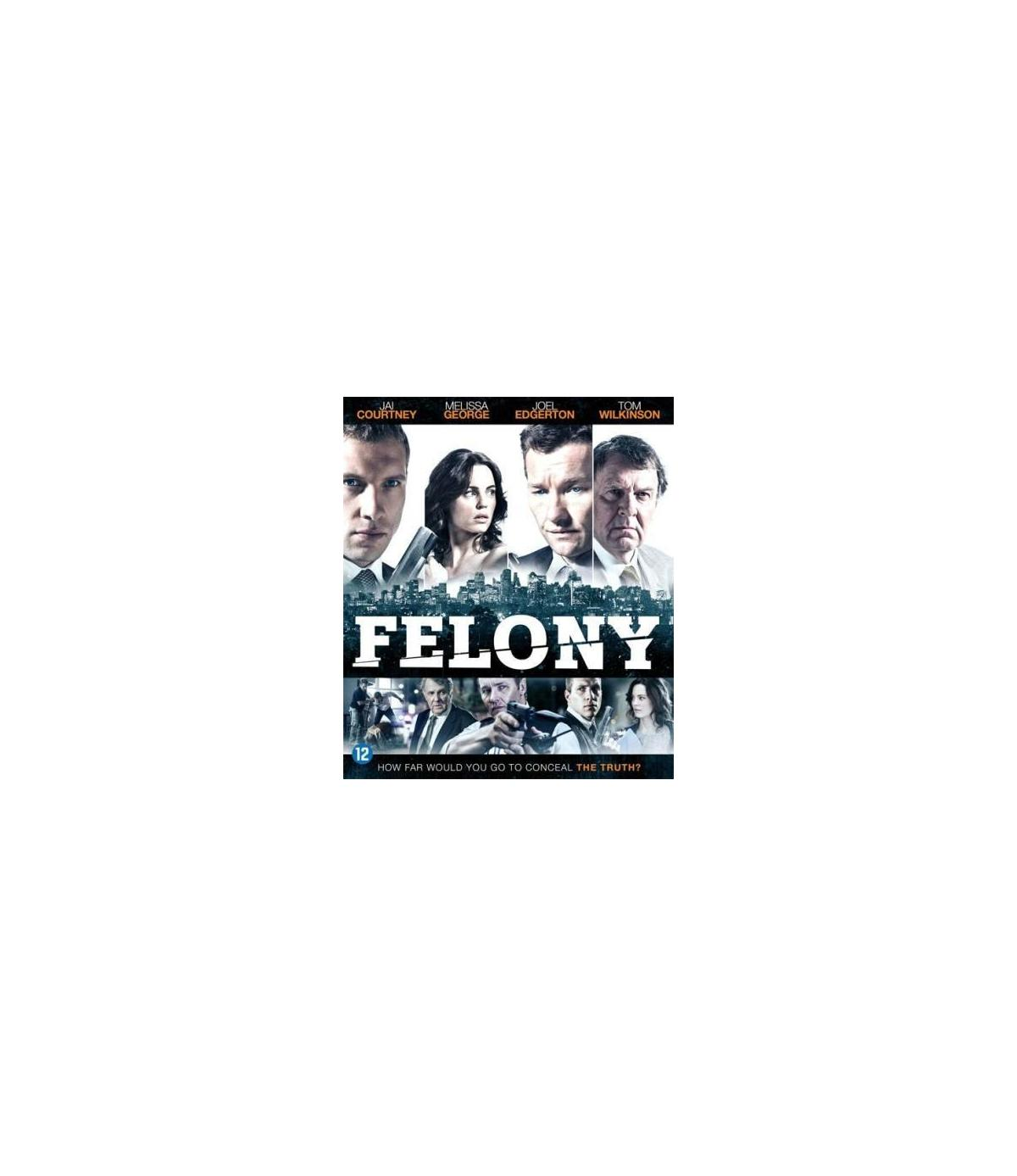 Filmposter: vier personen. Titel: Felony.