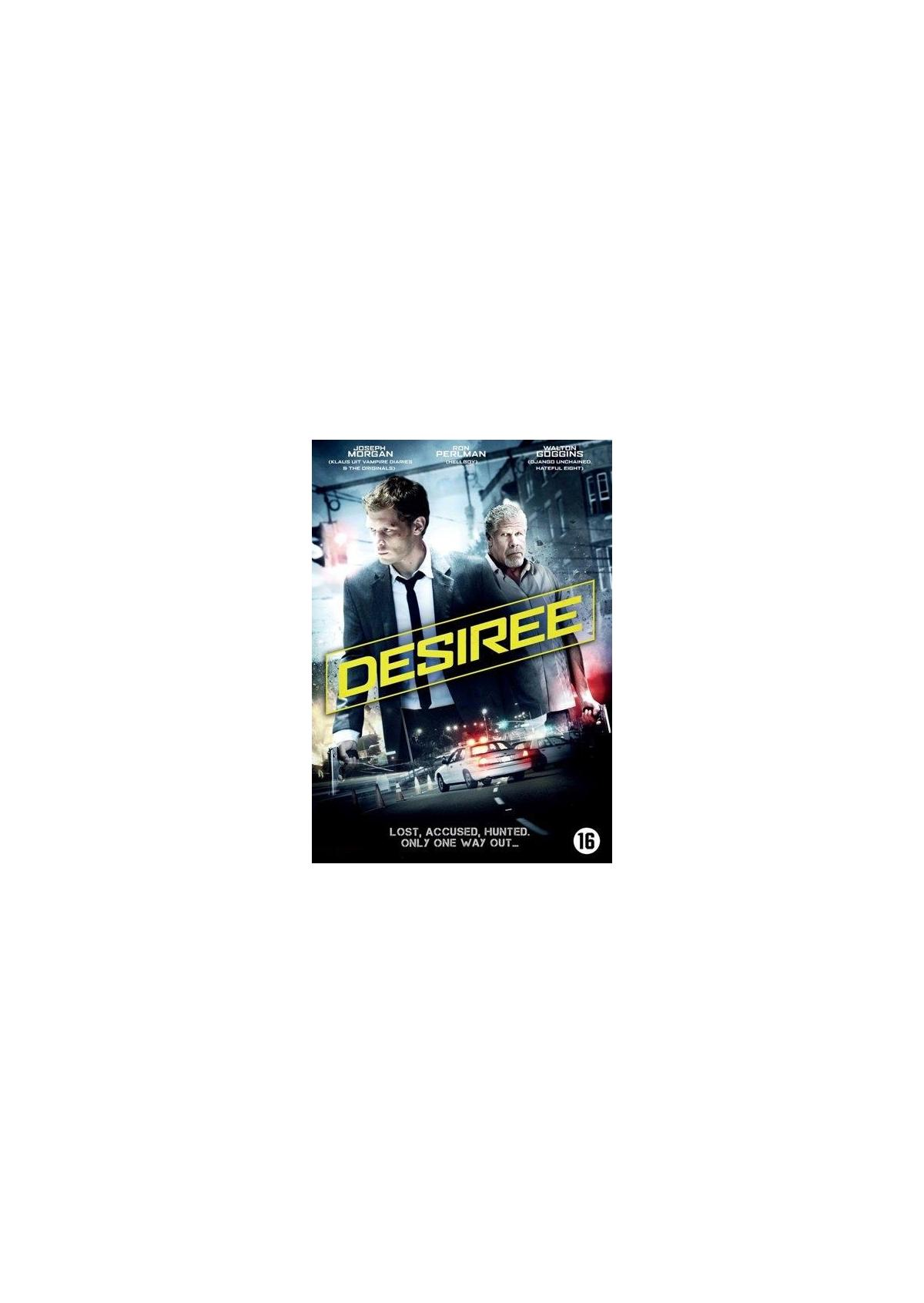Affiche de film : Deux hommes en costume devant une ville. Titre : DESIREE.