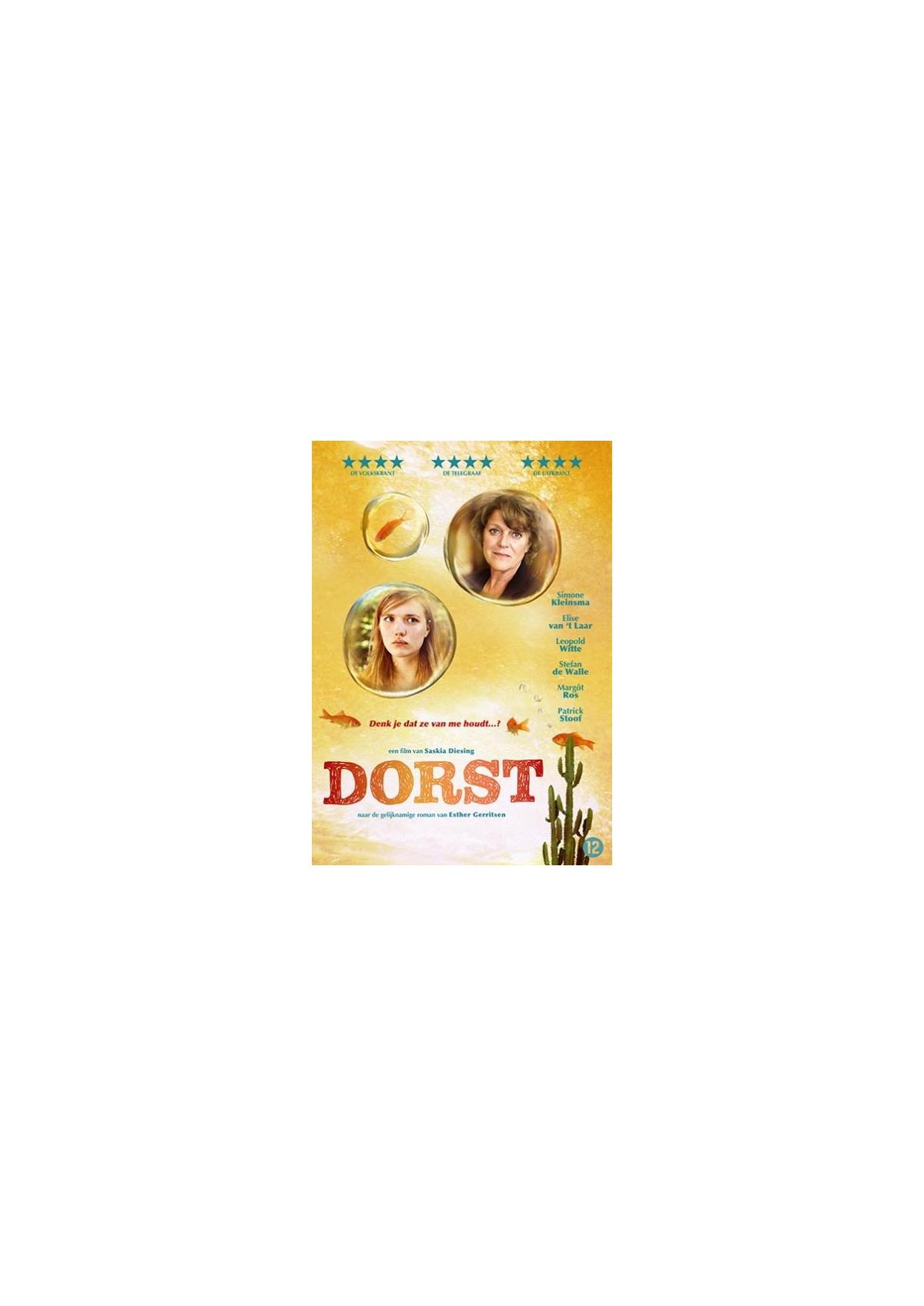 Affiche de film avec deux femmes et le mot "DORST".