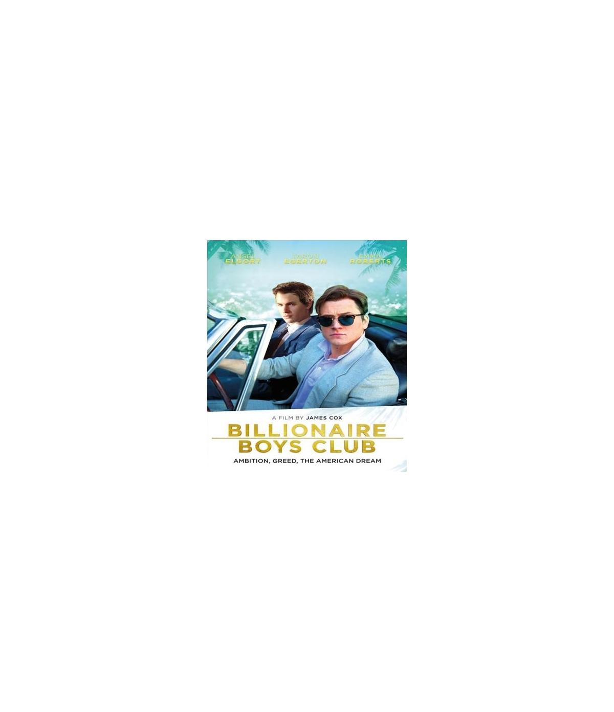 Affiche du film Billionaire Boys Club, deux hommes dans une voiture.