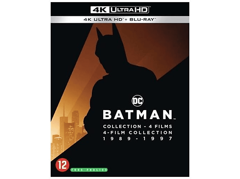 Batman 1-4 collection (4K Ultra HD Blu-ray) | MediaMarkt