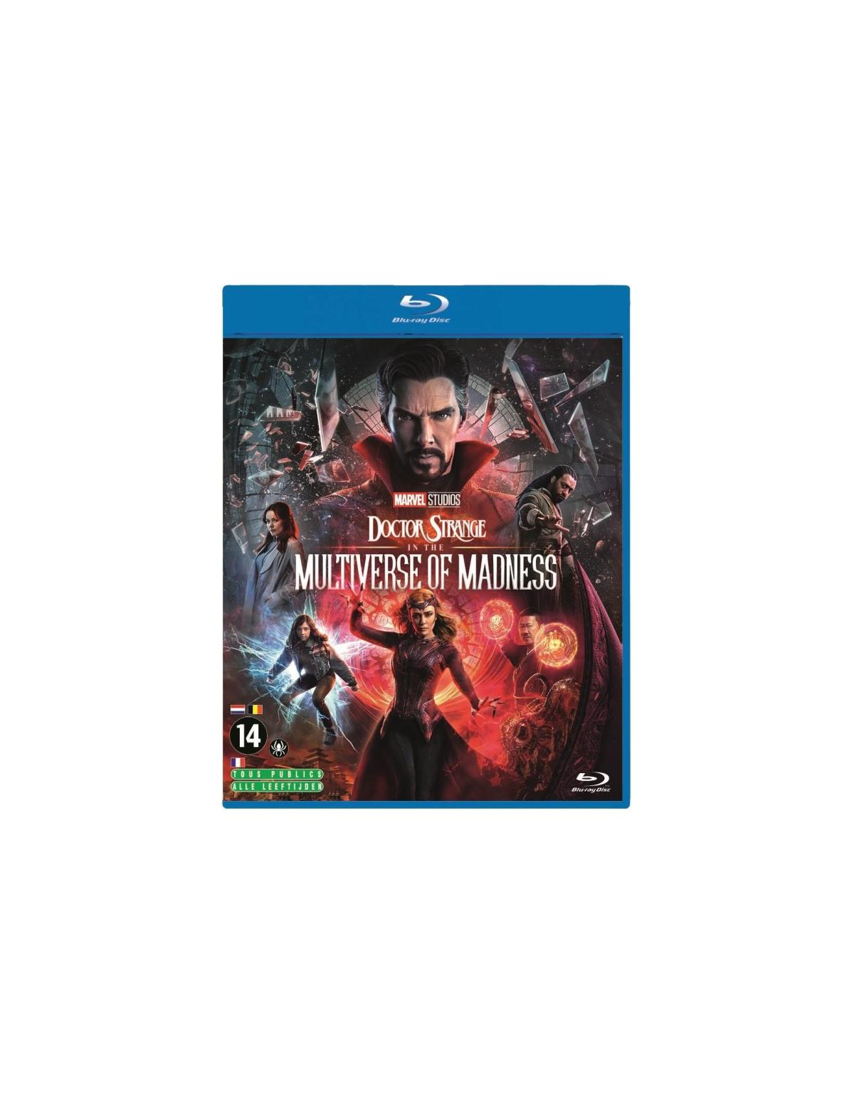 Affiche de Doctor Strange. Doctor Strange et d'autres personnages dans une pose dramatique.
