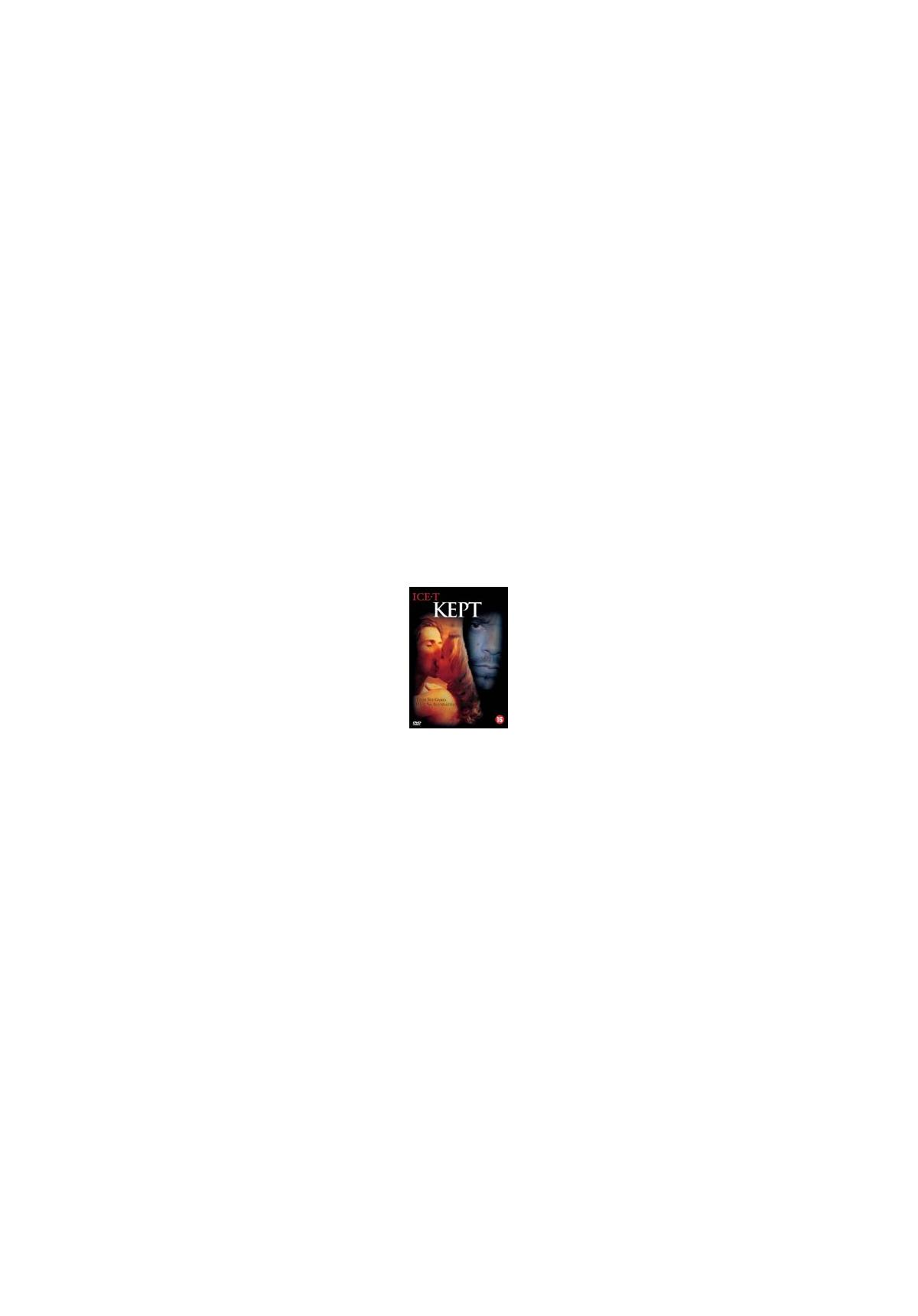 Affiche de film: Le titre est Kept. Une image d'une femme dans un cadre sombre.