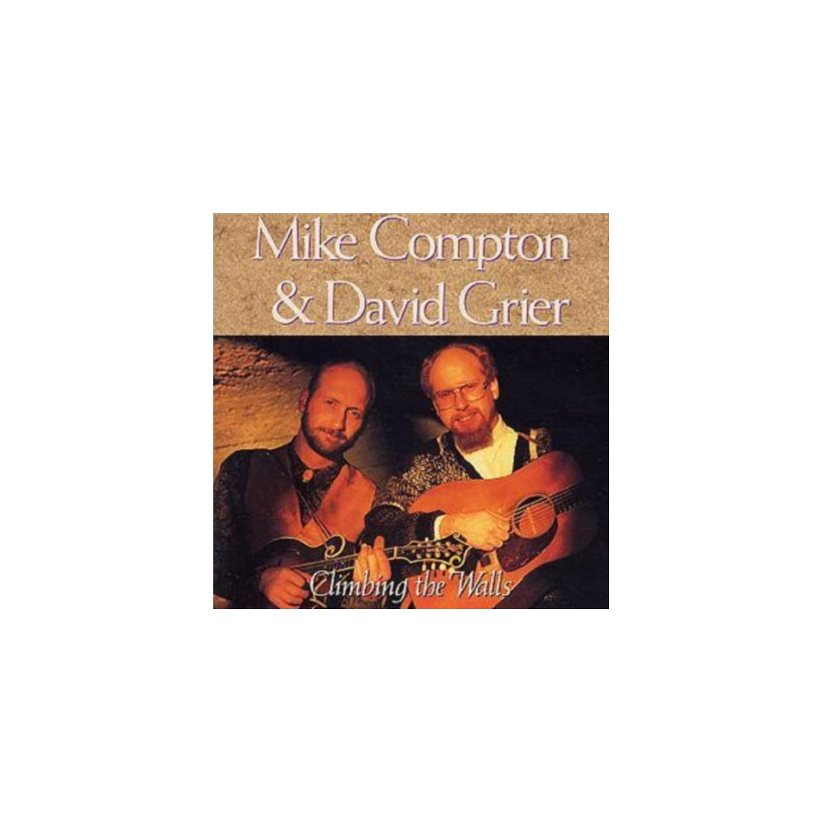 Pochette d'album. Deux hommes avec des guitares, le titre est Mike Compton & David Grier. Climbing the Walls est écrit en dessous.