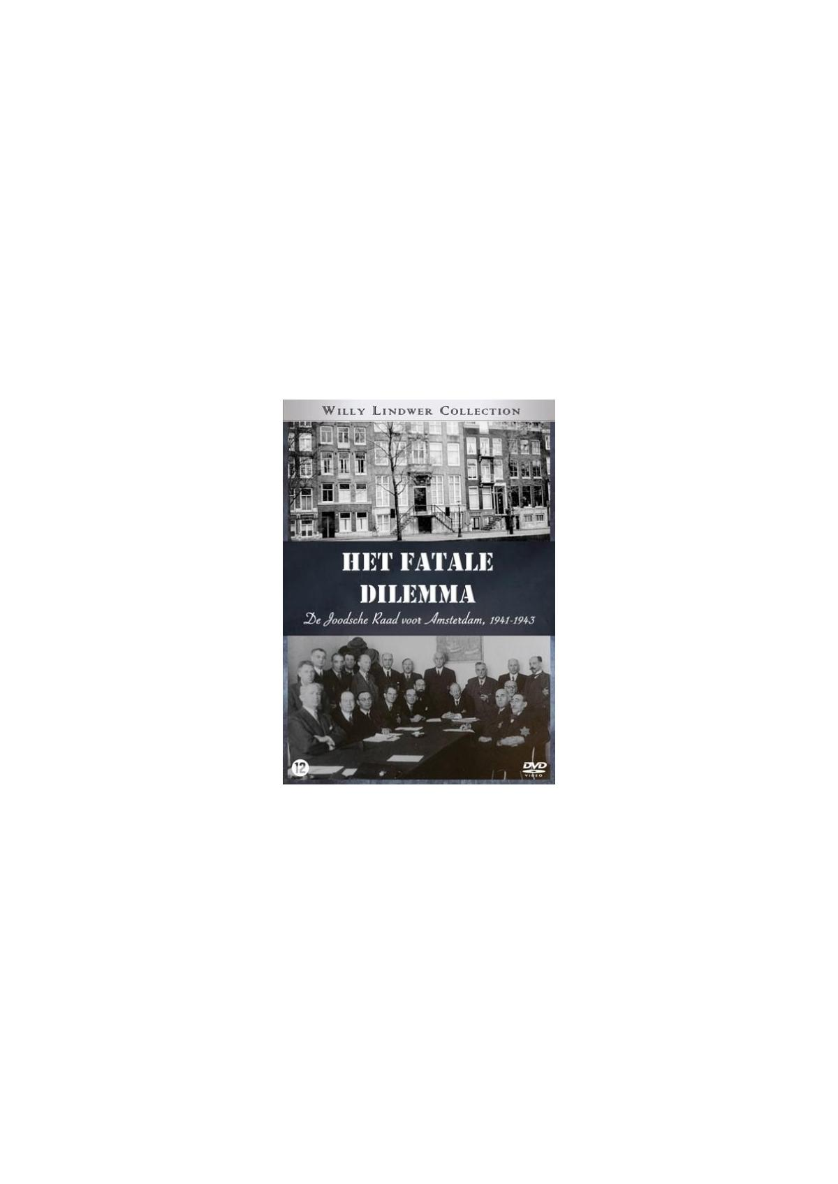 Pochette de DVD, une collection de bâtiments anciens, texte 'Het Fatale Dilemma'.
