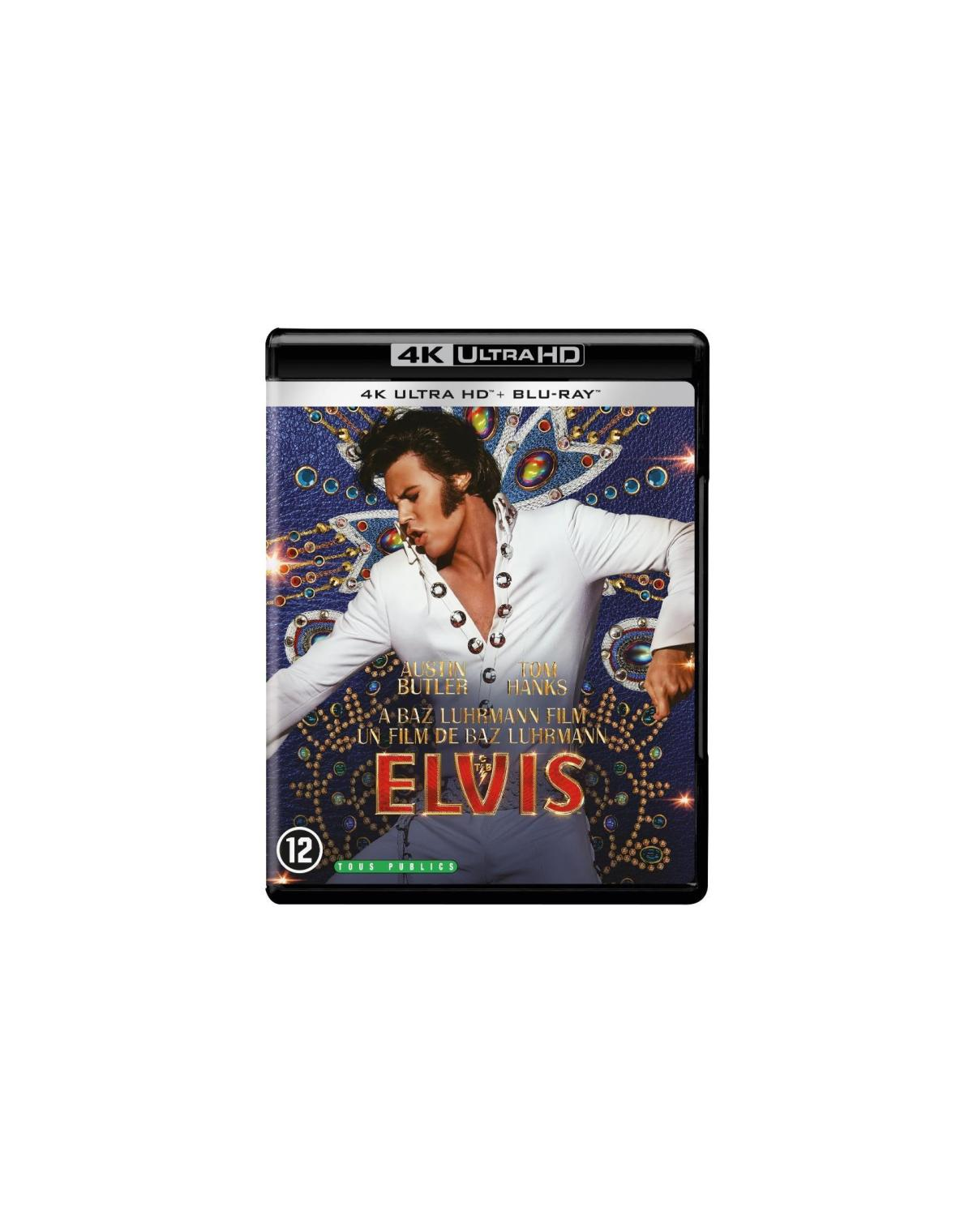 Couverture DVD avec un homme en costume blanc.