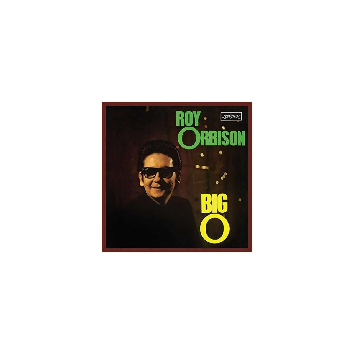 Albumhoes met Roy Orbison, zonnebril, met de tekst 'Big O'.