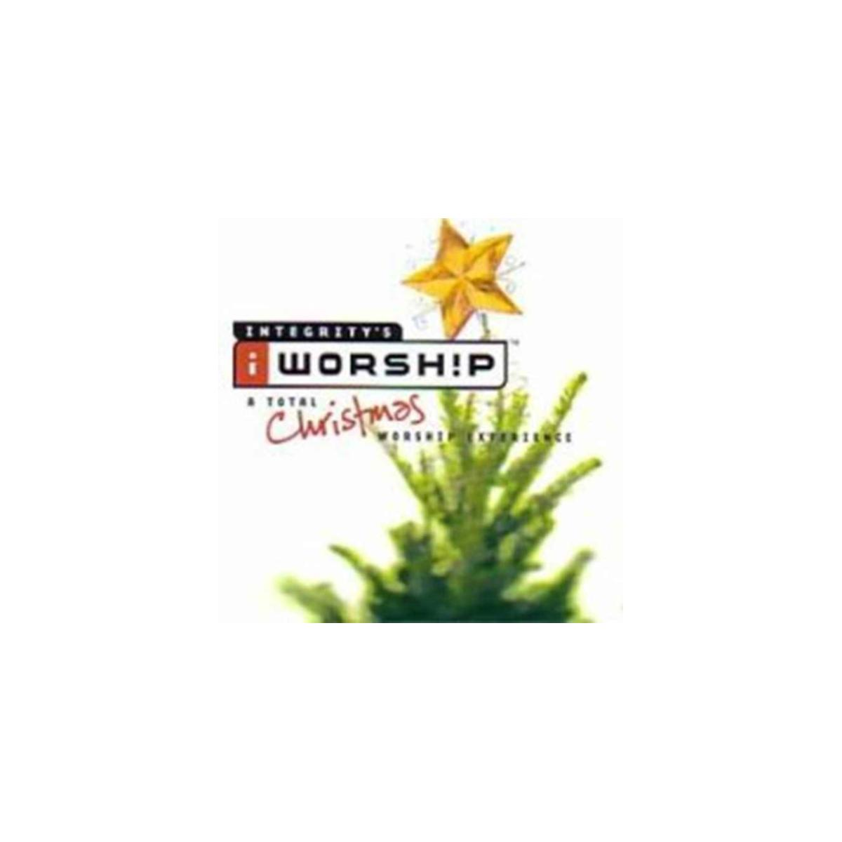 Albumhoes: Een kerstboom en een ster. Tekst: 'i WORSHIP' en 'Christmas'.