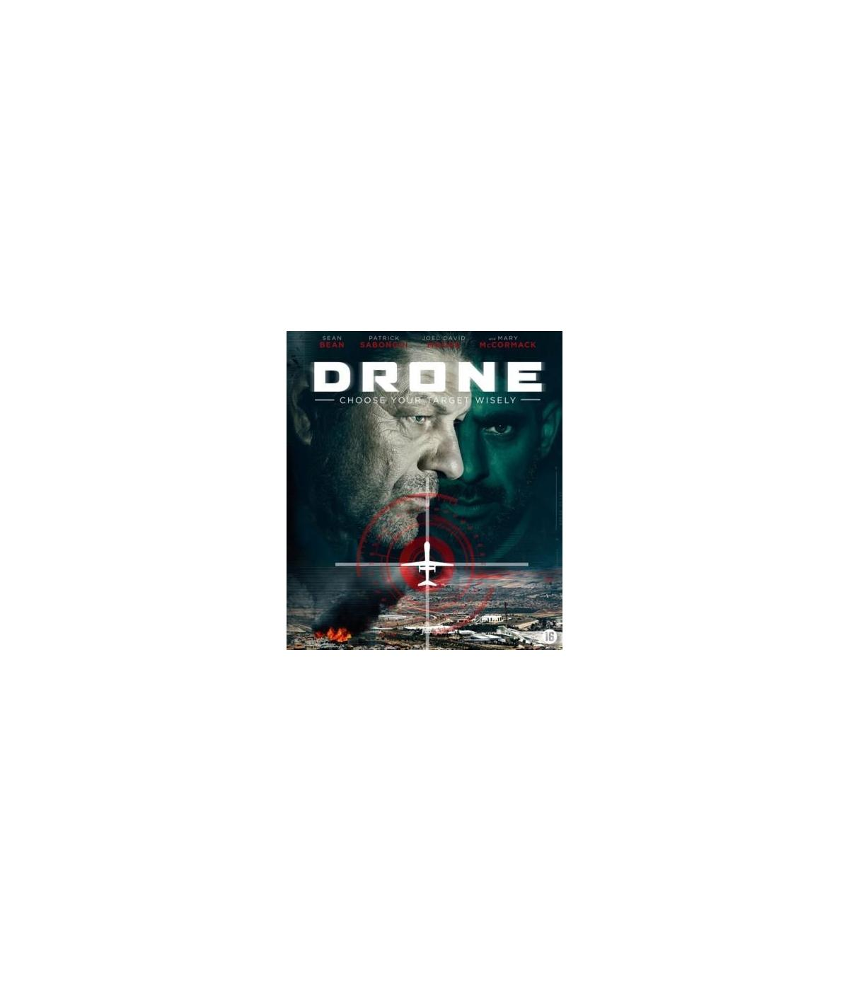 Filmposter: Twee mannen die elkaar aankijken met een vizier in het midden.