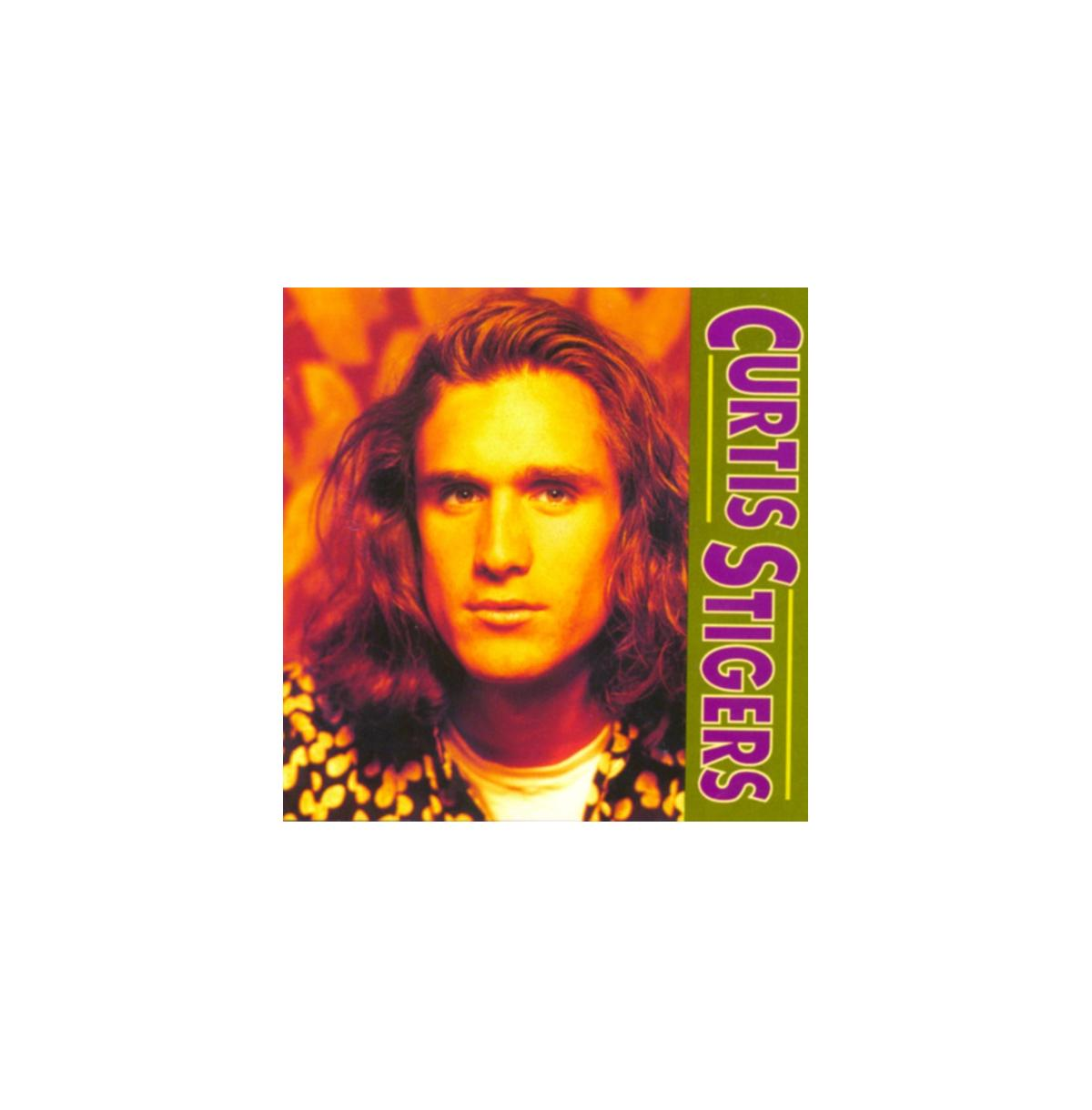 Pochette de l'album de Curtis Stigers. Un homme aux cheveux longs et le titre de l'album à droite.