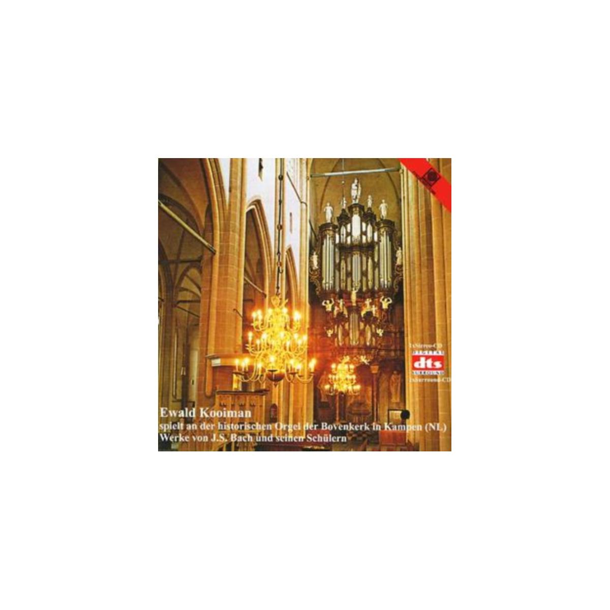 Pochette de l'album d'Ewald Kooiman, avec un orgue dans une église.