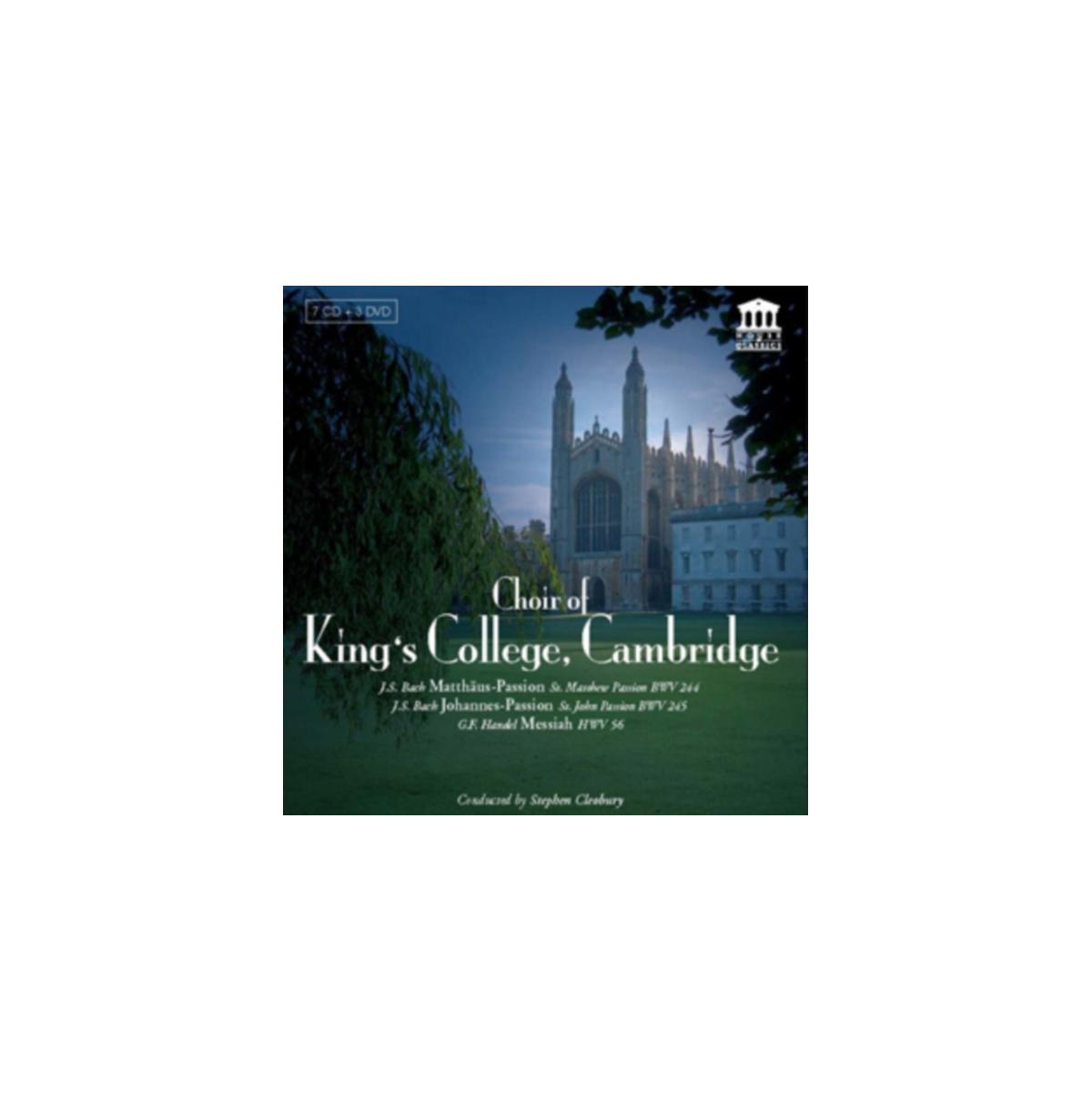 Pochette d'album de Choir of King's College, Cambridge. Comprend un bâtiment et un arbre.