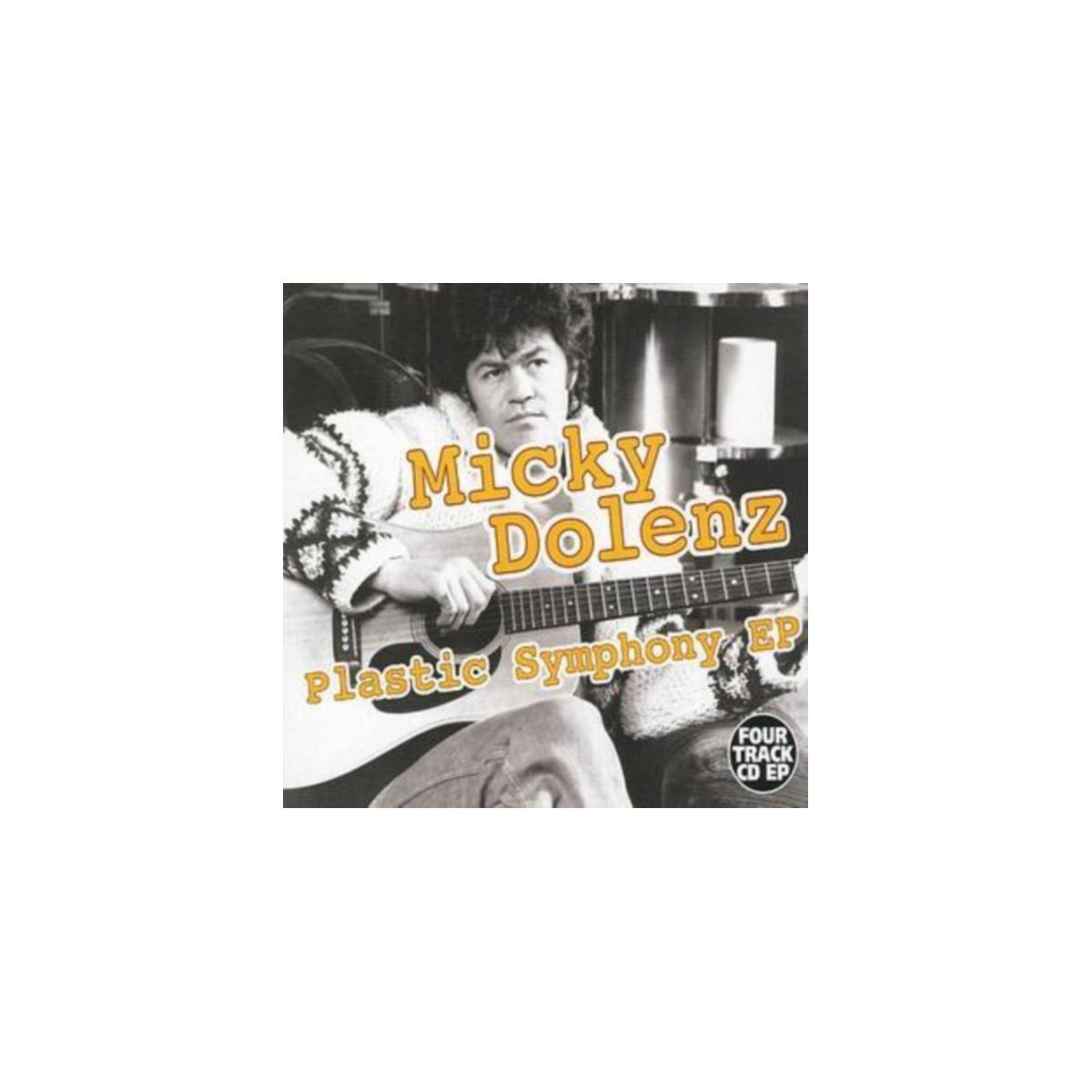 Albumhoes, Micky Dolenz speelt gitaar met een witte trui. Tekst zegt "Plastic Symphony EP".