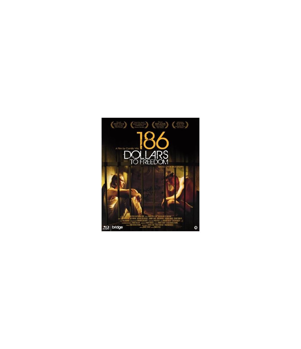 Filmposter voor 186 Dollars to Freedom. Toont twee vrouwen in de gevangenis.