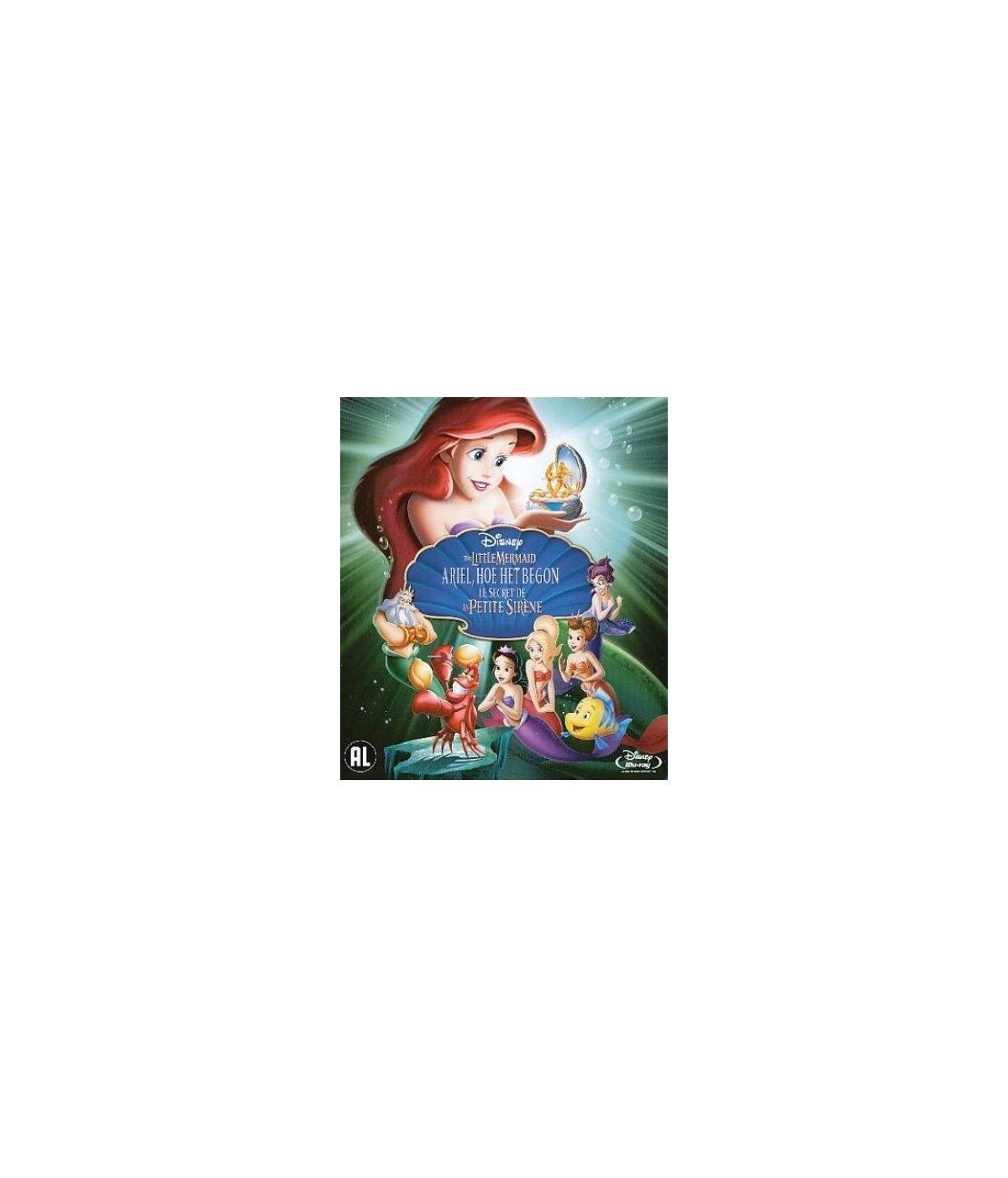 Filmaffiche: De Kleine Zeemeermin, Ariel en andere personages, de titel in het midden.