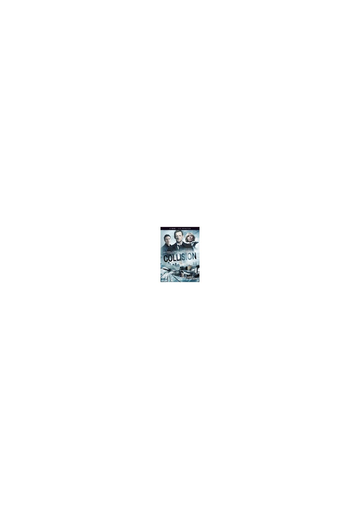DVD-hoes. Titel: Collision. Met acteurs. Toont een auto-ongeluk.