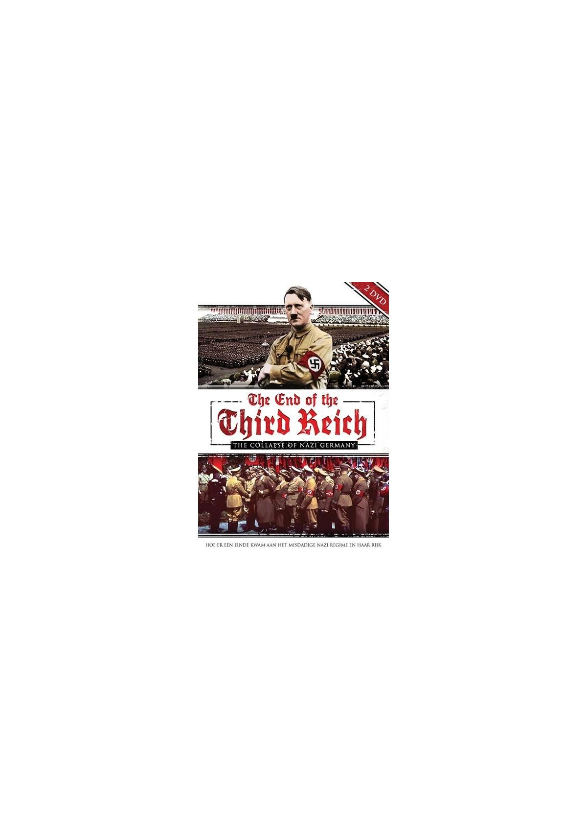 Adolf Hitler en uniforme. Couverture du film 'La Fin du Troisième Reich'.