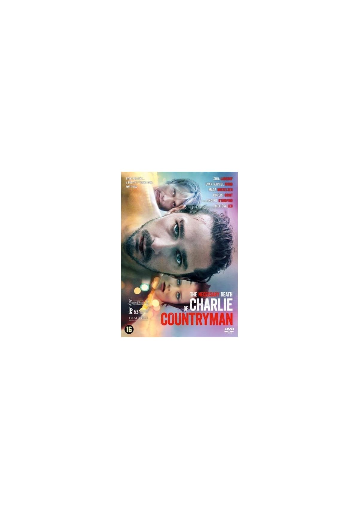 Filmposter van 'The Necessary Death of Charlie Countryman', gezichten.