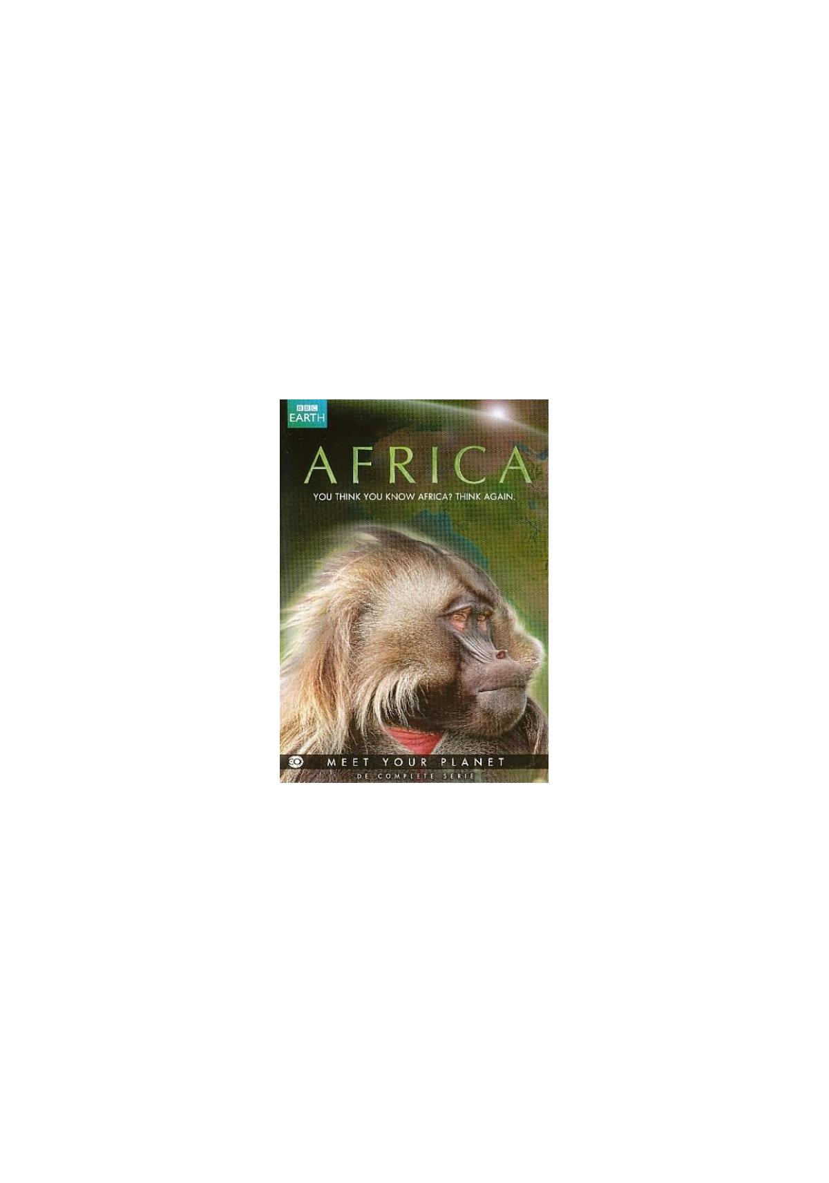 Couverture de DVD avec un singe et du texte.