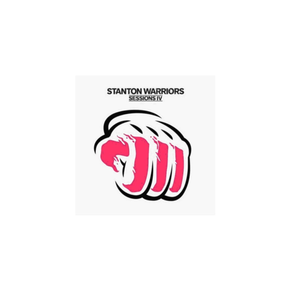 Pochette d'album : graphique de poing, titre : Stanton Warriors.