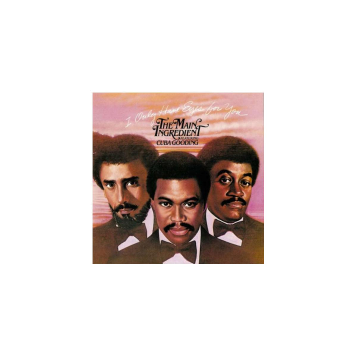 Albumhoes. Drie mannen. Titel: The Main Ingredient. Tekst: I Only Have Eyes for You.