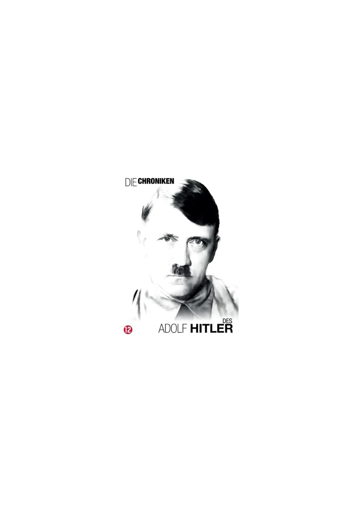 Poster van Adolf Hitler. Zwart-wit portret. Titel: Adolf Hitler.