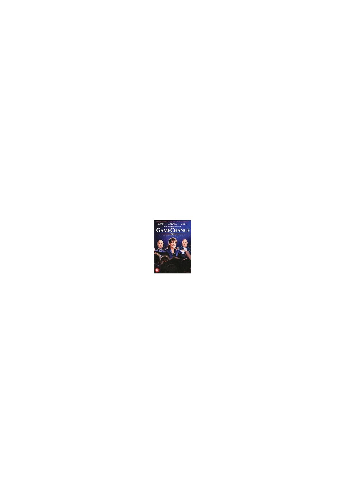 Couverture DVD de "Game Change" avec trois acteurs.