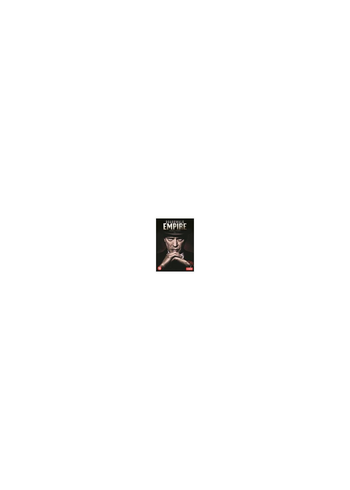 Filmposter: een man, titel "EMPIRE" en tekst.
