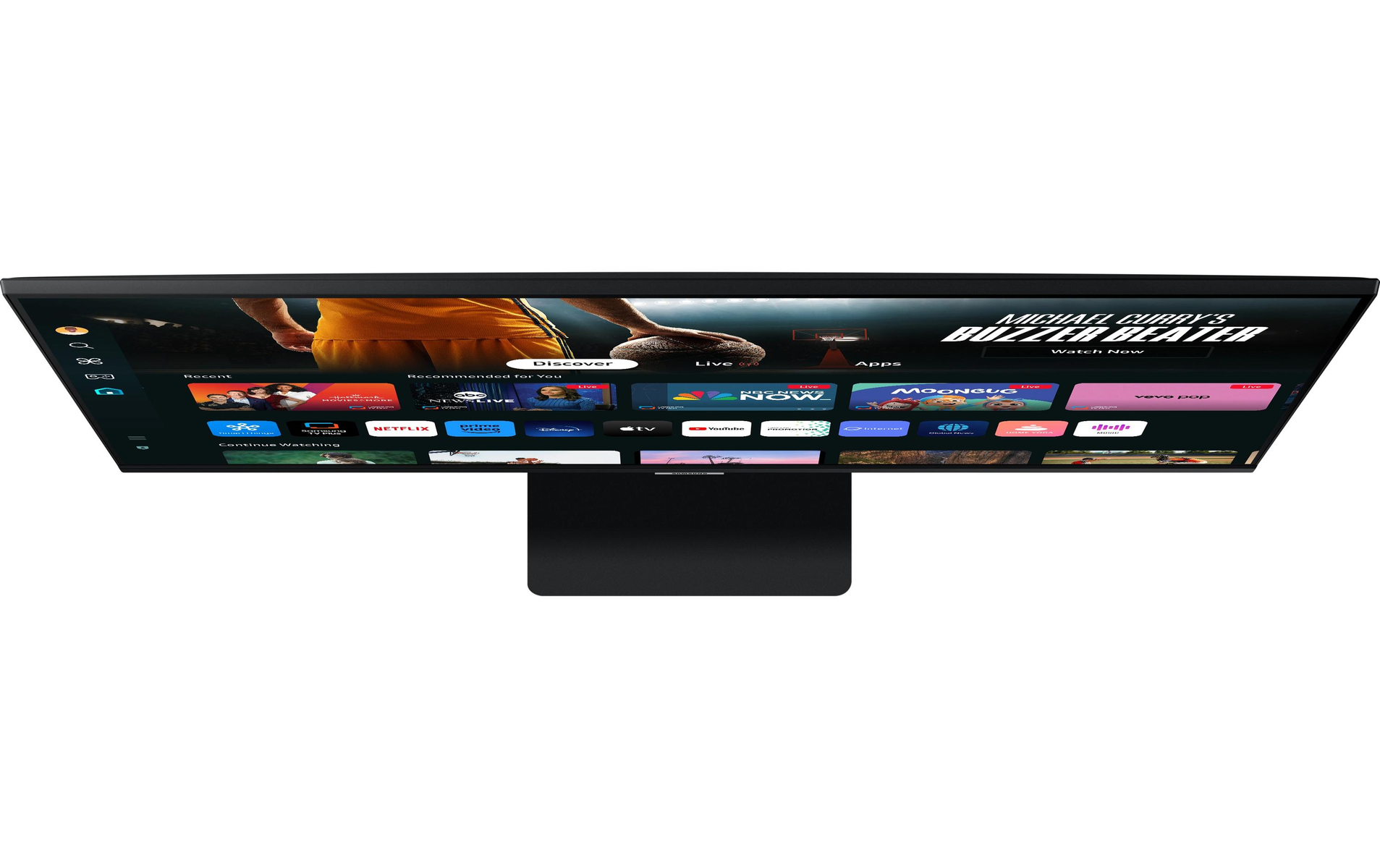 Monitor SAMSUNG Smart Monitor M70D Czarny