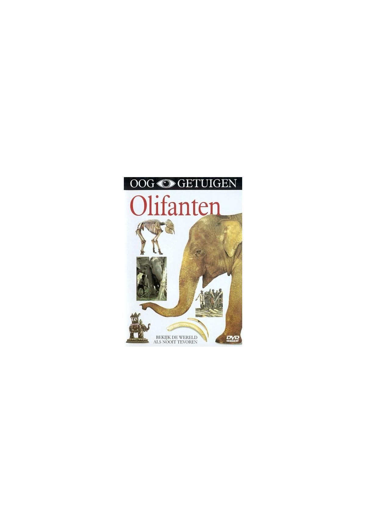 Couverture DVD : Éléphant avec d'autres images. Titre : Olifanten.