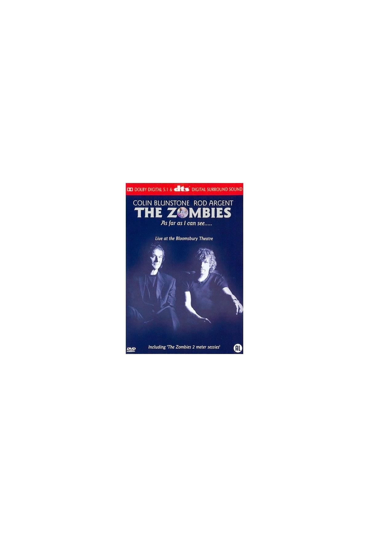 Couverture DVD : Deux hommes sur scène. Titre : The Zombies.