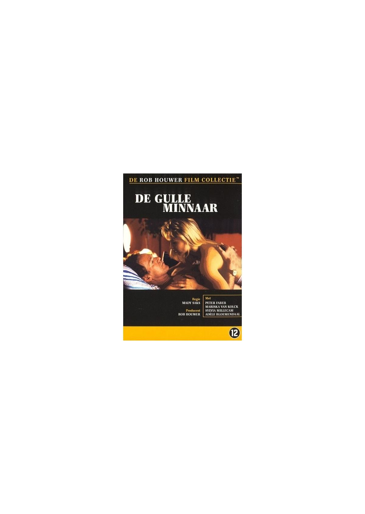 Affiche du film: De Gulle Minnaar. Couple s'embrassant, titre et crédits visibles.