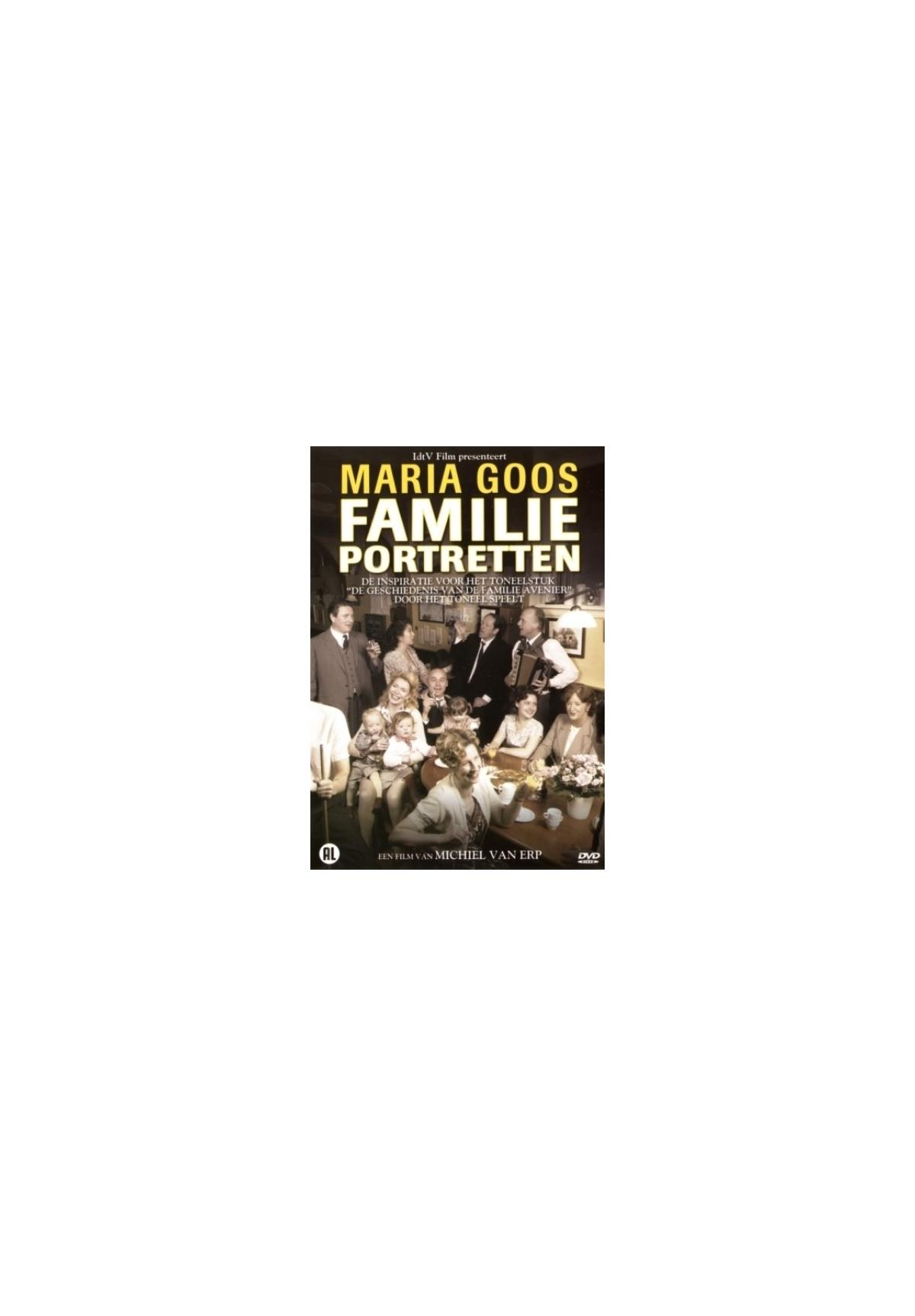 Affiche de film : Une famille est réunie dans une pièce, avec du texte en haut.