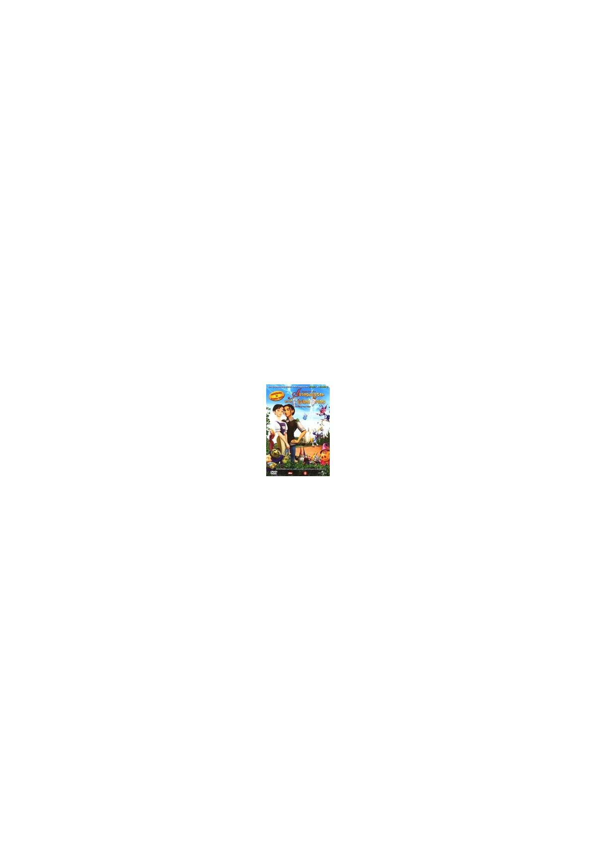 Couverture du film. Un dessin animé coloré. Un homme avec un chapeau. Plusieurs personnages.