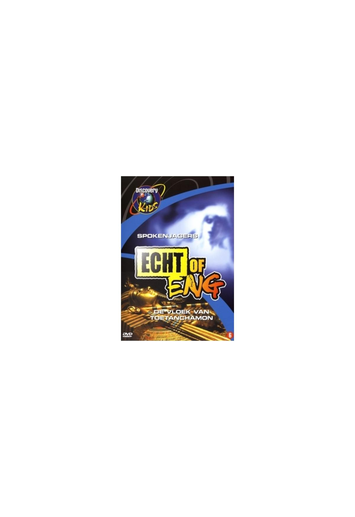 DVD-hoes voor Spokenjagers, met een blauwe achtergrond en een titel bovenaan.