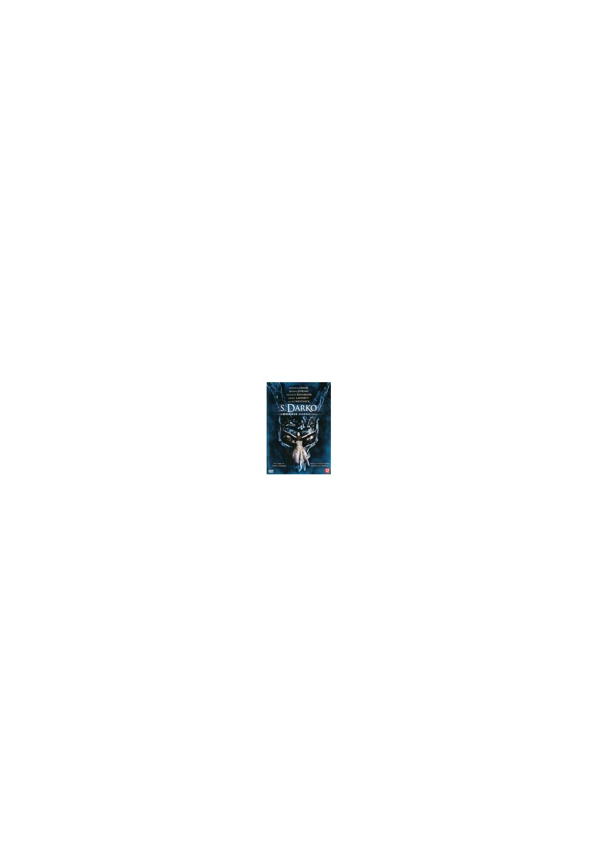 DVD-hoes met een zwarte panter en blauwe tekst. Zwart-wit kunstwerk.