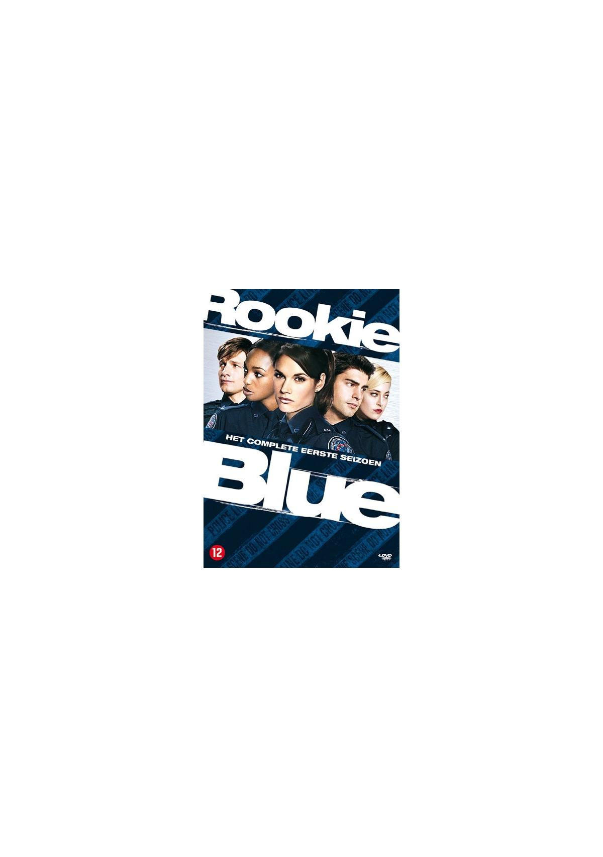 Affiche du film "Rookie Blue" avec un groupe de policiers.