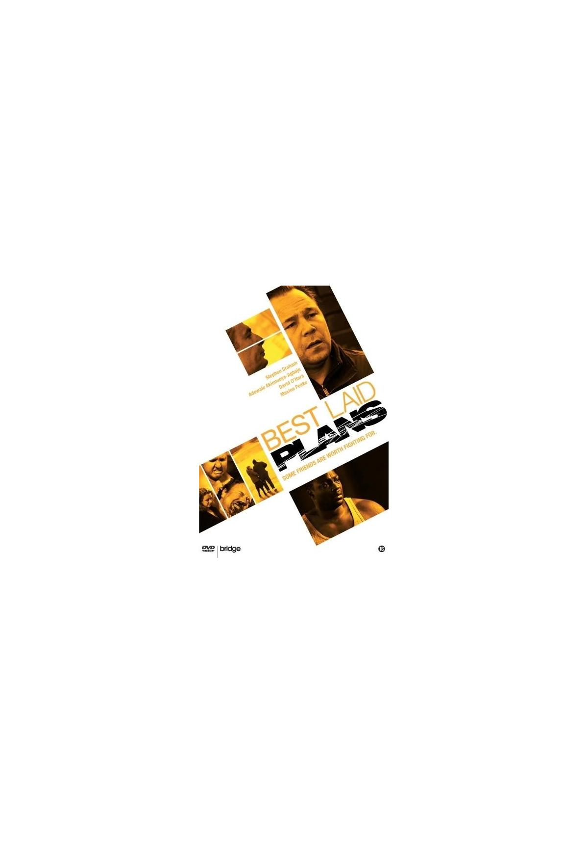 DVD-hoes: Film Best Laid Plans, met afbeeldingen van mensen en een titel.
