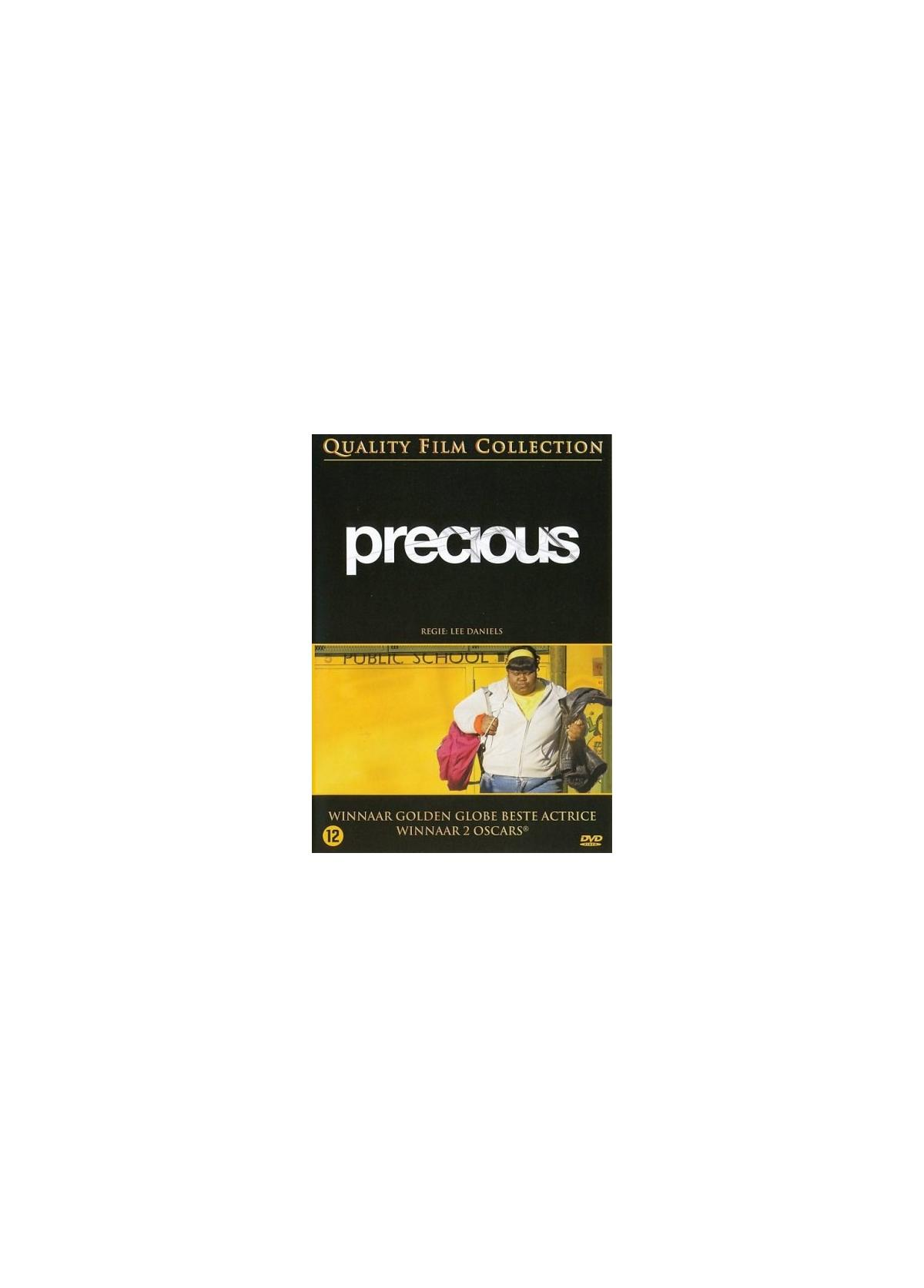 Een vrouw loopt. Precious is de titel op de cover.
