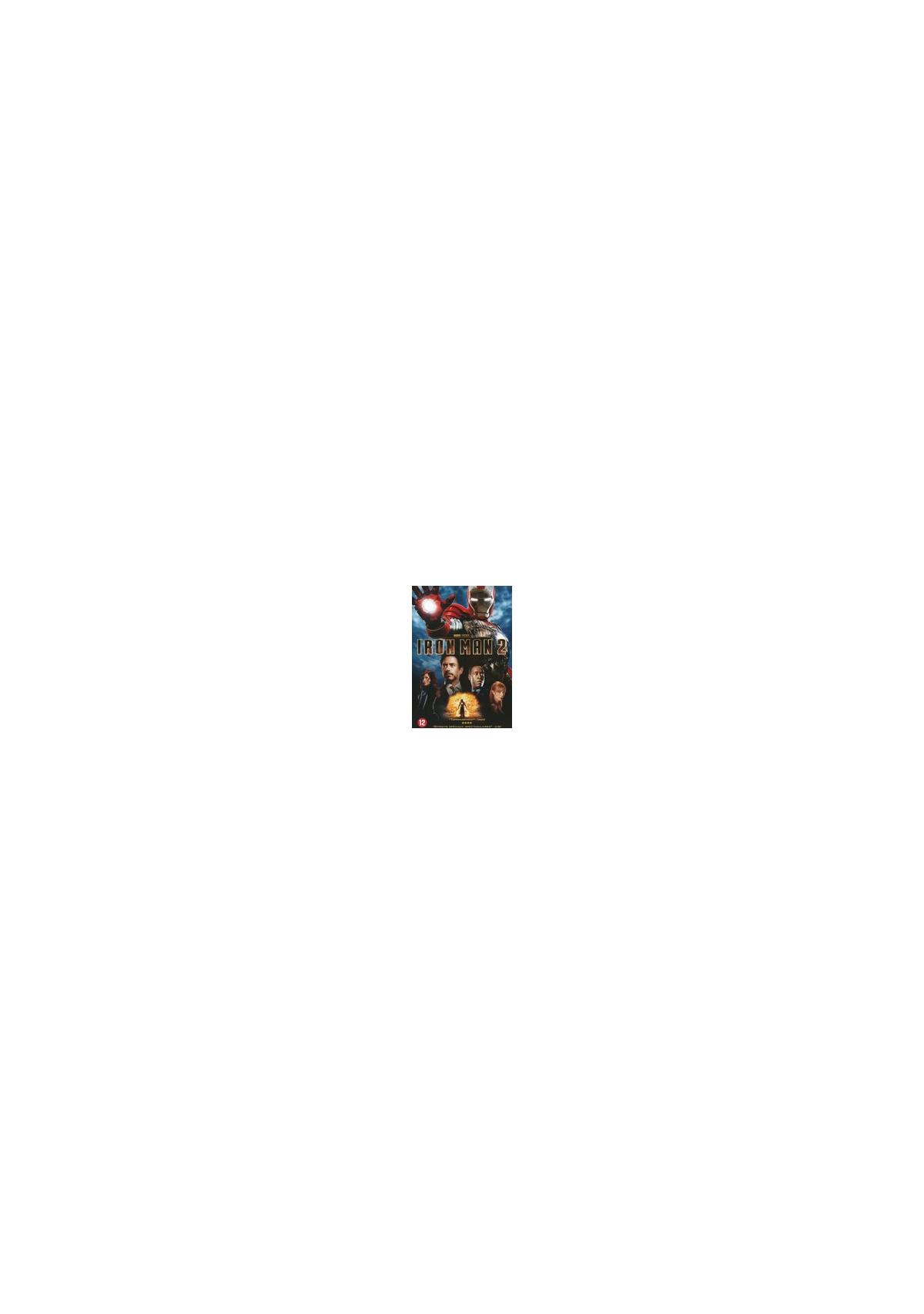 Couverture : Groupe de personnes. Texte : Iron Man 2.