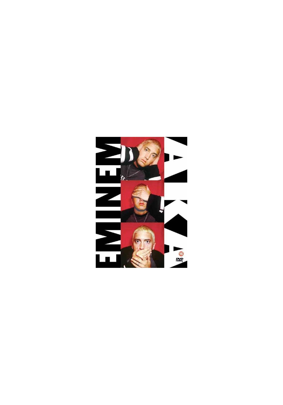 DVD-hoes toont Eminem.