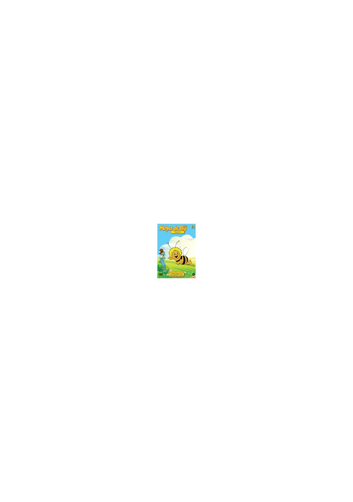 Couverture du DVD Maya the Bee. Une abeille avec le titre du film sur la couverture.