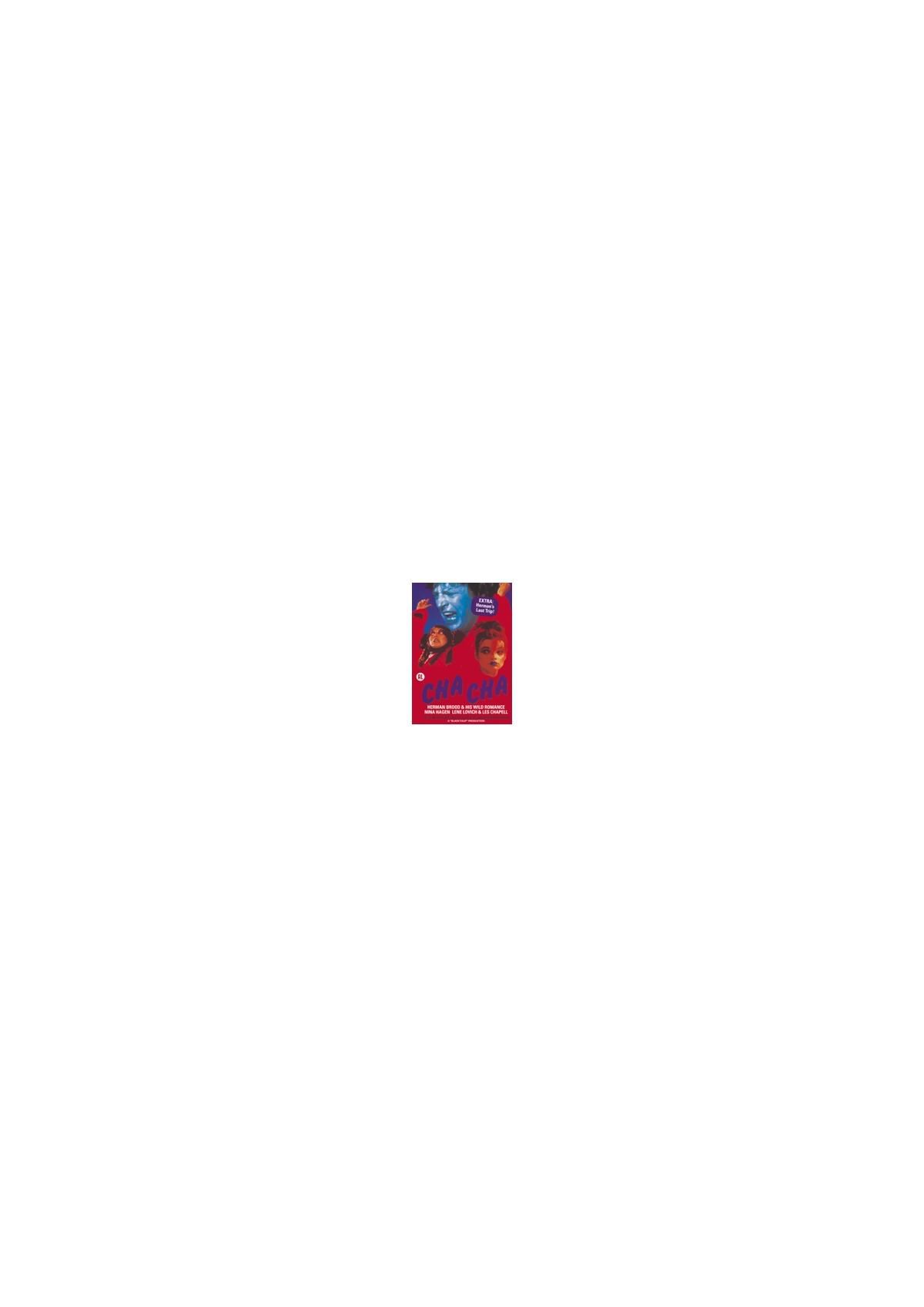 Filmposter, twee gezichten, blauw en rood. Titel: Kiss Kiss Bang Bang.