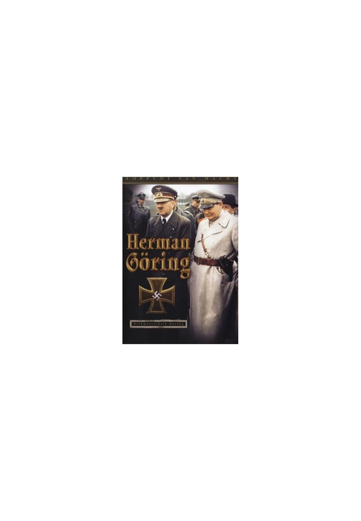 Filmposter van 'HERMAN GÖRING'. Toont een man in uniform, met tekst en embleem.