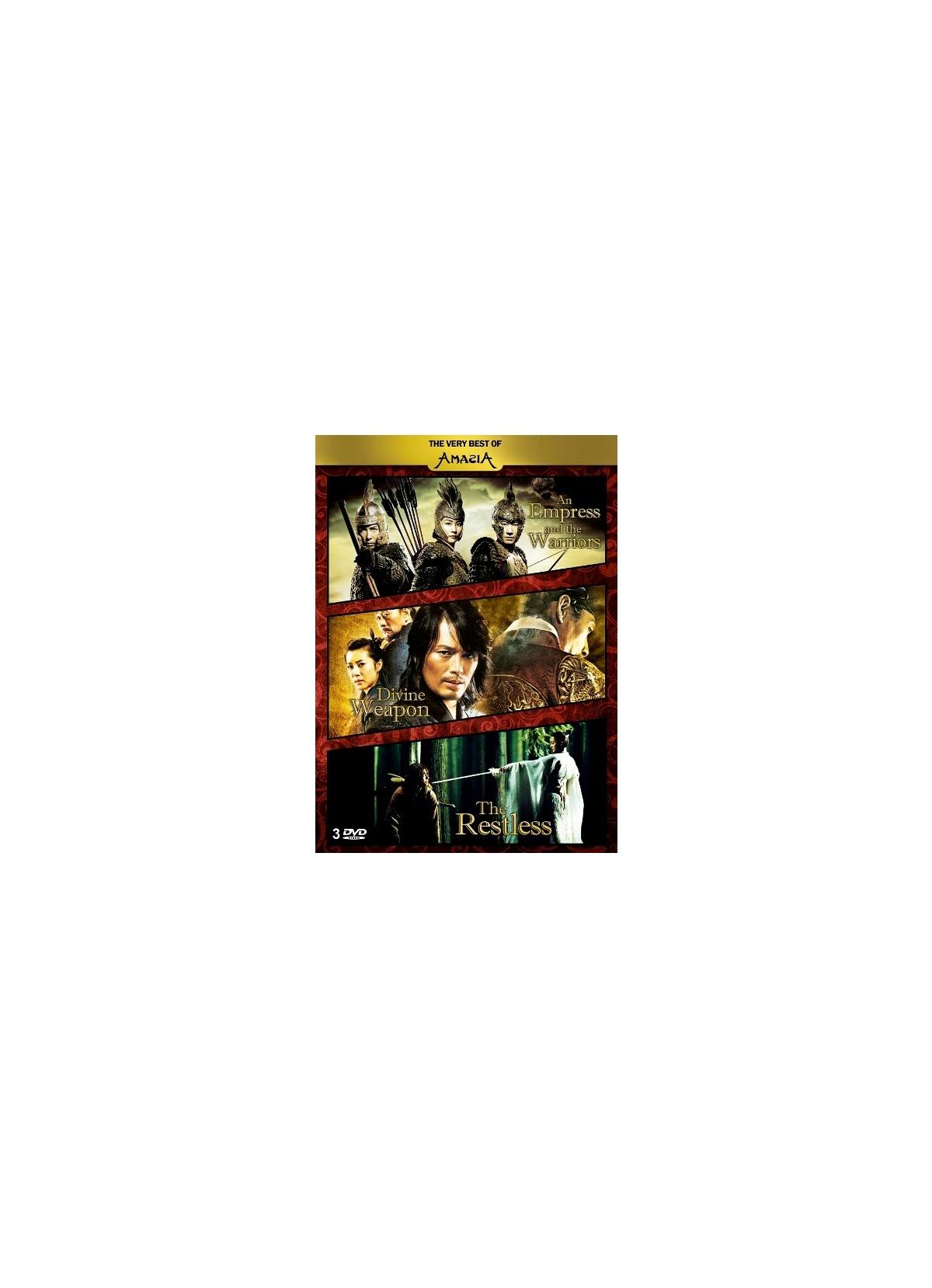 Couverture DVD : Compilation de trois films de femmes asiatiques.