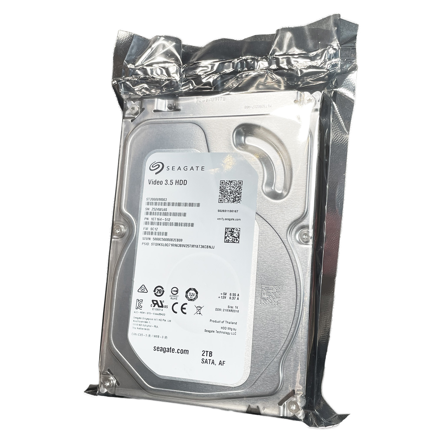 Seagate 1TB 2,5 Zoll Festplatte - SATA2, 5400 U/min Für PS3, PS4, Laptops & Desktop PCs