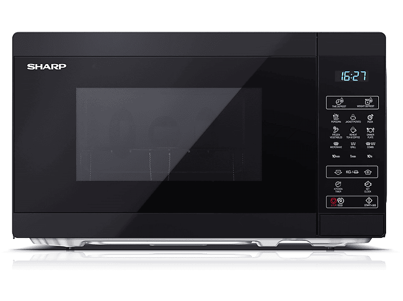 Microondas con grill | SHARP SHAYCMG02EB, 800 W, 11 potencia, 20 l ...
