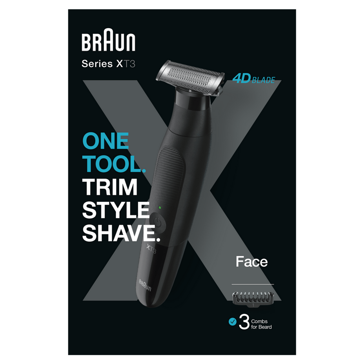 BRAUN XT3100 Barttrimmer