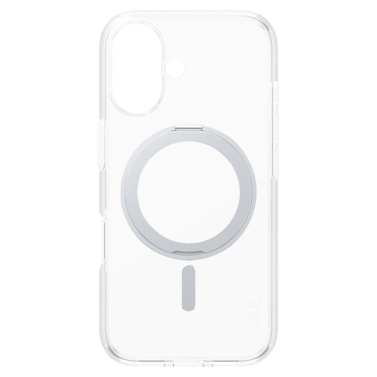 PANZERGLASS Feature iPhone 16 MagSafe Uyumlu Şeffaf Gümüş Ayaklı Telefon Kılıfı Kılıf Transparan