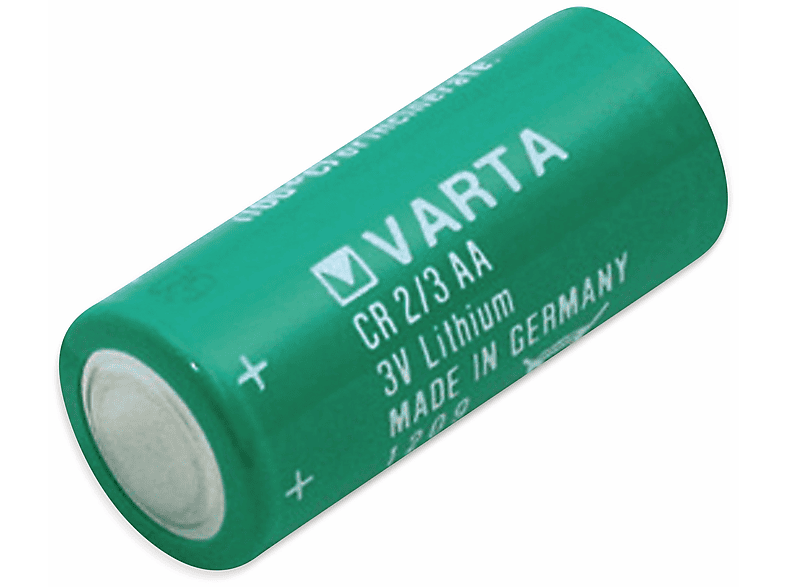 VARTA Lithium-Batterie CR 2/3AA, 3 V-, 1350 mAh Lithium-Mangandioxid ...